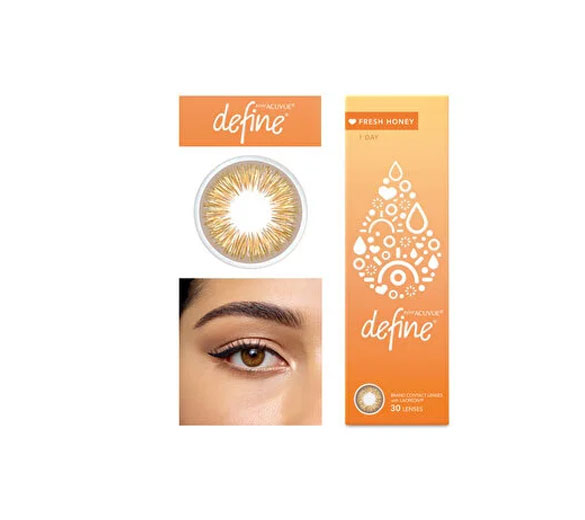 ACUVUE DEFINE FRESH1-Day Color Contact Lenses – Pack of 30