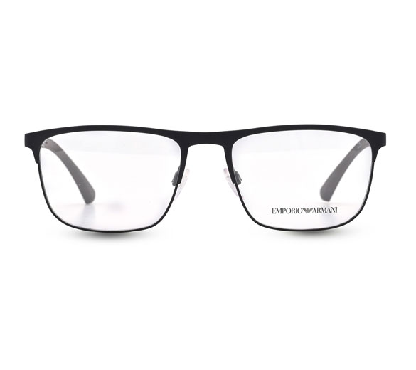 Eye Conic Opticals LLCEmporio Armani Rectangle Man Optical Eyeglasses with Black Metal Frame