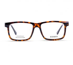 Guess Rectangle Unisex Optical Eyeglasses with Injected Frame